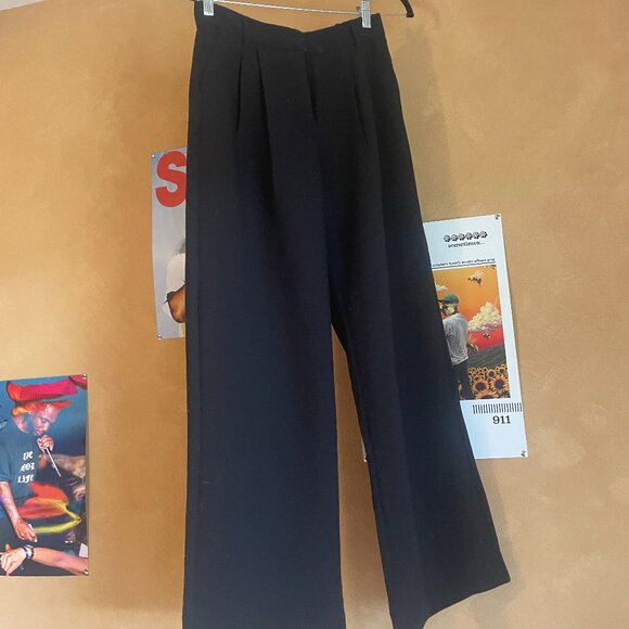 Abercrombie & Fitch Pants - Abercrombie & Fitch Black Wide Leg Pants